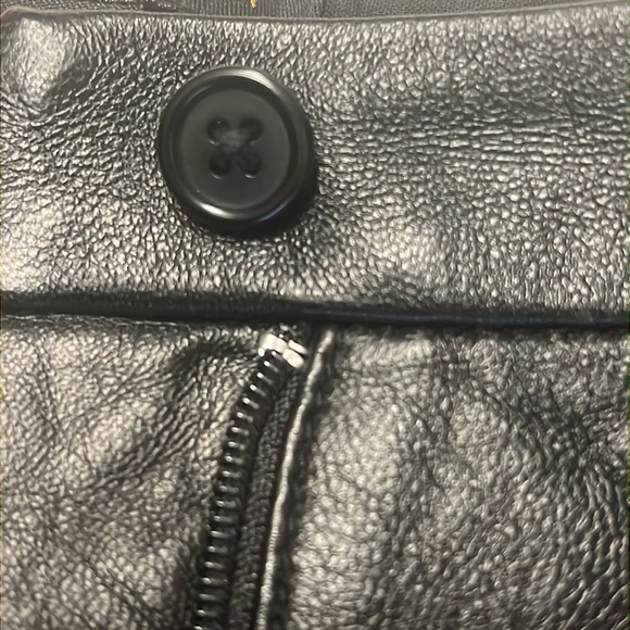 BCBG MAX AZRIA Bon Chic Bon Genre Leather Pants - Picture 13 of 14